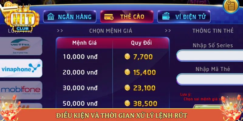 Điều Kiện Và Thời Gian Xử Lý Lnệh Rút