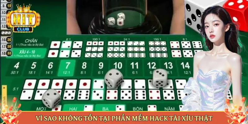 Vì Sao Không Tồn Tại Phần Mềm Hack Tài Xỉu Thật